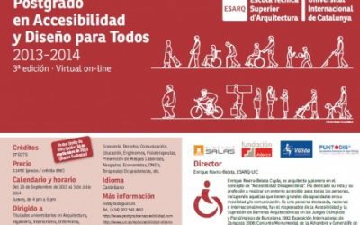 Aptent participará en el Postgrado en Accesibilidad y Diseño para Todos