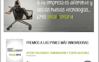 ¡Somos finalistas del premio Small & Smart!