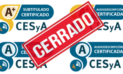 El CESyA anuncia que deja de emitir su sello de certificación de accesibilidad. Y ahora, ¿qué hago con mi proyecto audiovisual?