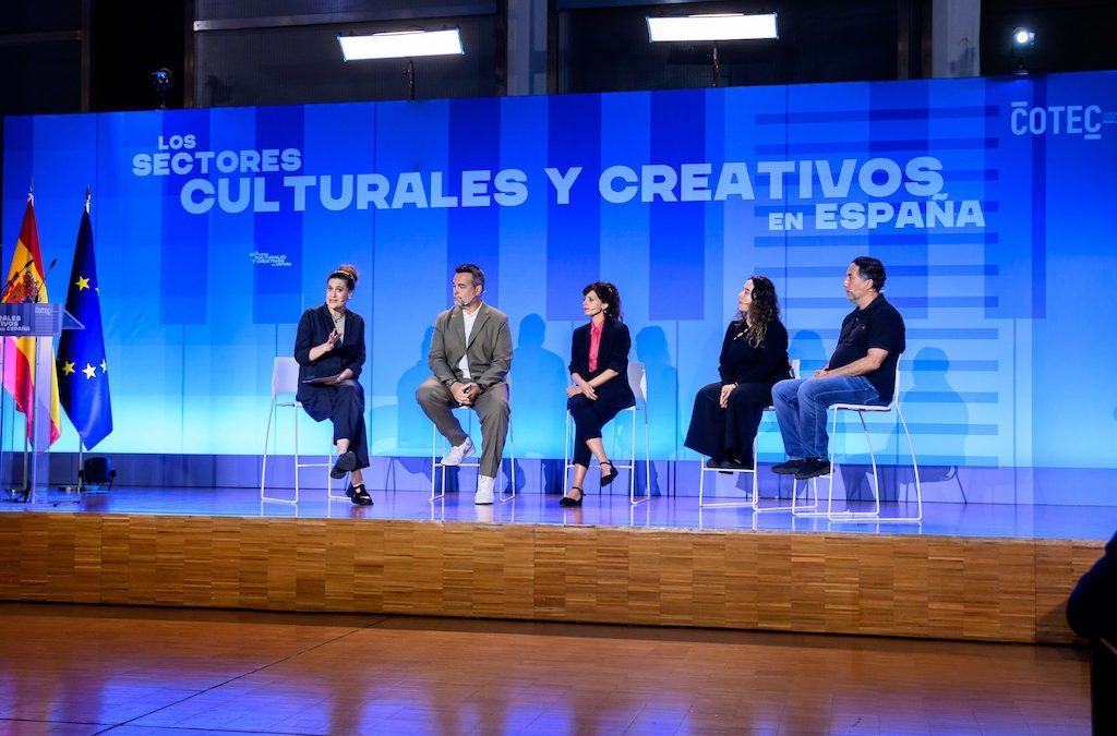 Aptent participa en la presentación del informe de COTEC sobre sectores culturales y creativos junto al presidente Pedro Sánchez